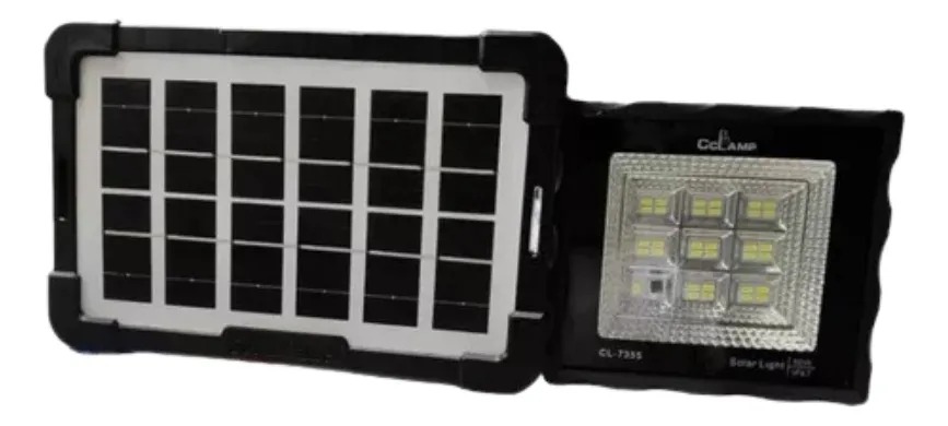 Miniatura 4 de Kit Lampara Exterior Reflector Solar Con